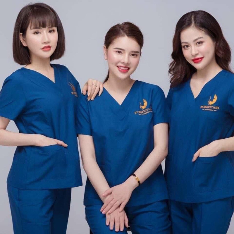 Đồng phục SPA, bộ điều dưỡng phẫu thuật SB01
