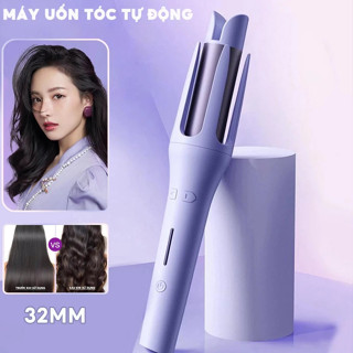 Máy uốn tóc xoăn tự động chất liệu gốm sứ trục uốn 32mm cao cấp loai 1