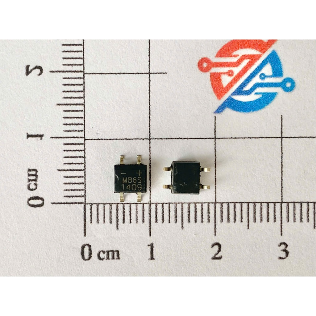 Combo 20 con MB6S Diode Cầu 600V/0.5A