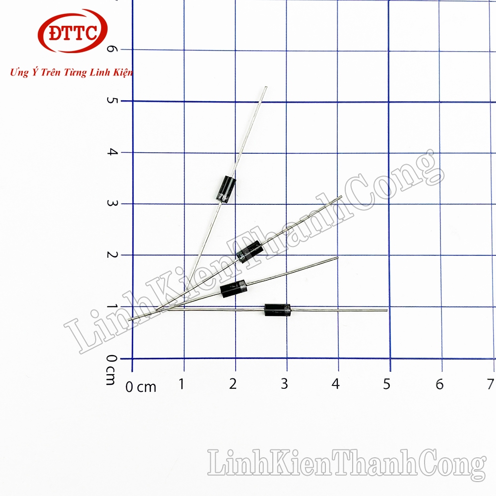 Bộ 100 chiếc Diode Xung FR107 1A 1000V