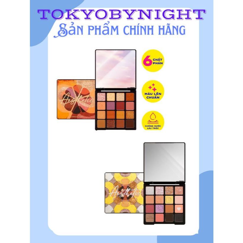 Bảng phấn mắt Lemonade Aesthetic Eyeshadow Palette 20.8g