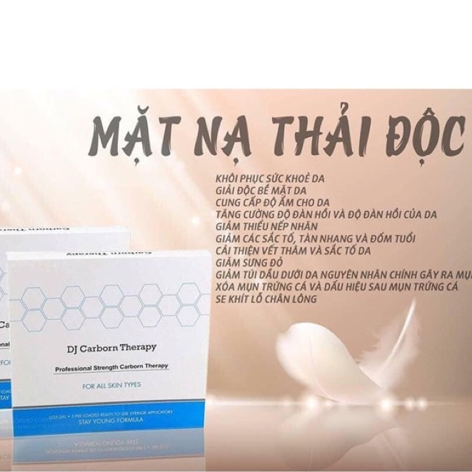Mặt nạ thải độc co2 dj cacbon therapy spa thẫm mỹ viện