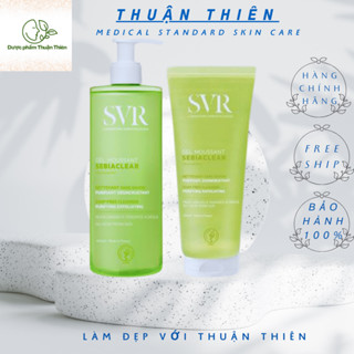Sữa rửa mặt SVR cho da dầu mụn  200-400ML , gel rửa mặt tạo bọt , không chứa xà phòng