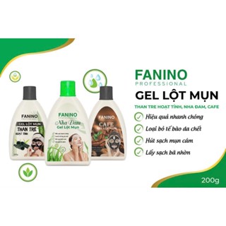 Gel Lột Mụn Đầu Đen, Mụn Cám, Gel lột mụn Nha đam, Than hoạt tính cafe 200gr