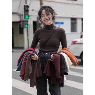 Áo len tăm cổ 3 phân, Áo len tăm giữ nhiệt hàng Quảng Châu