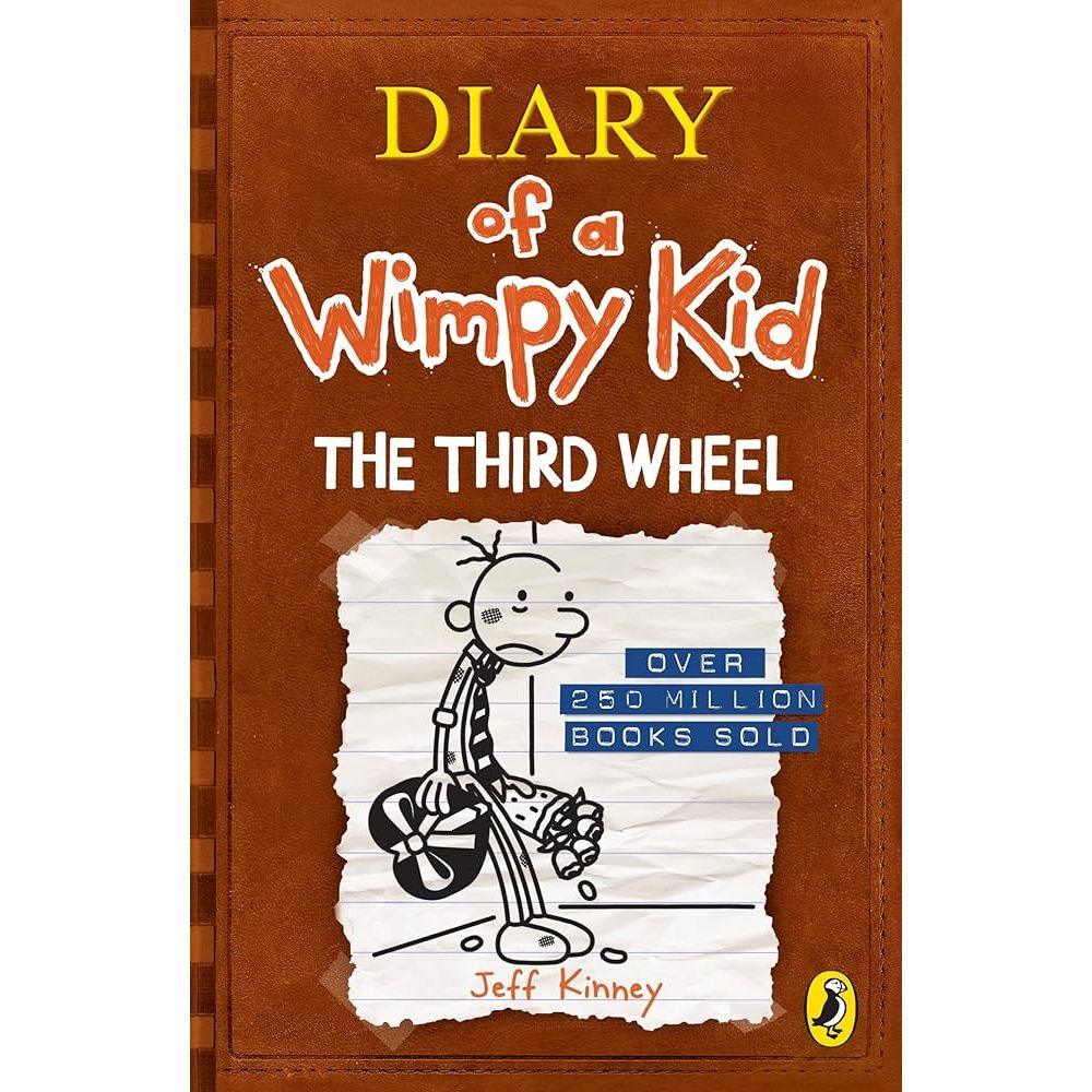 Sách - Thiếu Nhi Tiếng Anh: Diary of a Wimpy Kid: The Third Wheel