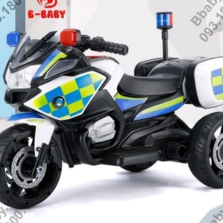 Xe Moto Điện Cảnh Sát Mini