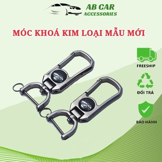 Móc Treo Chìa Khóa Ô Tô Cao Cấp Xoay 360, Móc Khoá Kim Loại Mẫu Mới