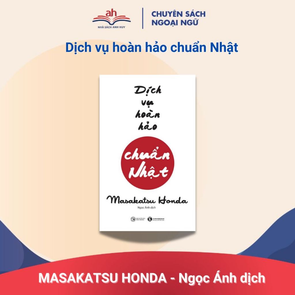 Sách gốc - Dịch Vụ Hoàn Hảo Chuẩn Nhật