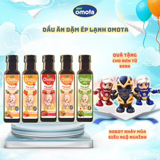 Dầu Ăn Dặm OMOTA 2026 Cho Trẻ Trên 6 Tháng Tuổi ,Giúp Bổ Não và Tăng Chiều Cao,Chai Thủy Tinh 100ml.