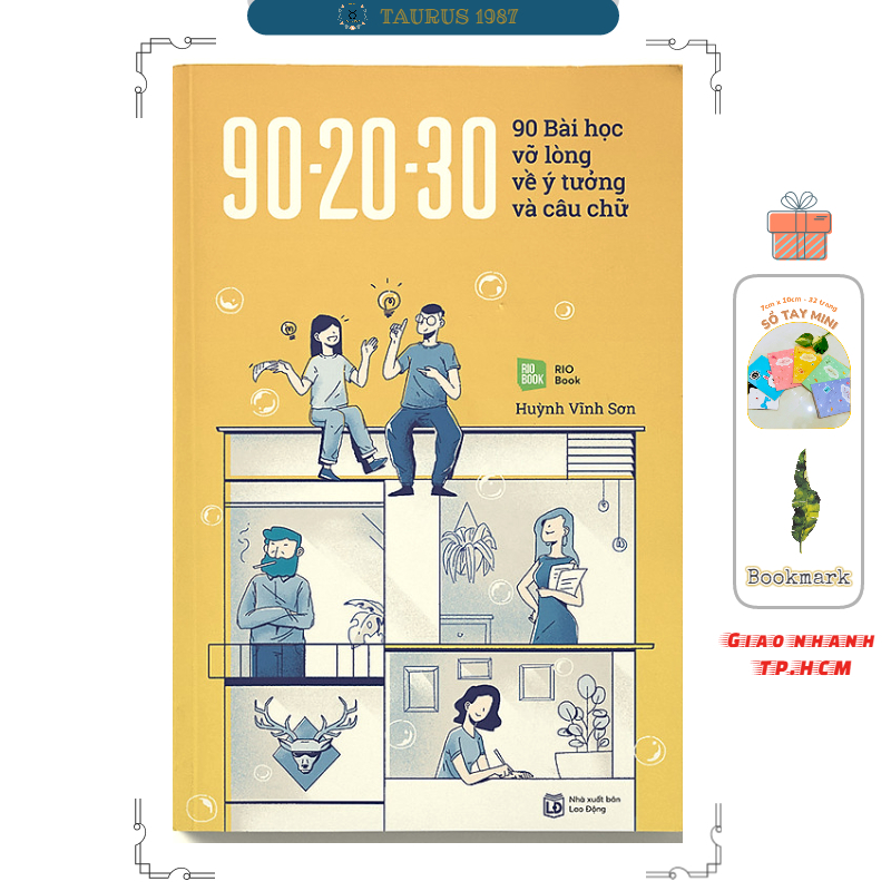 Sách 90-20-30 90 Bài Học Vỡ Lòng Về Ý Tưởng Và Câu Chữ