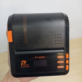 Máy in hóa đơn điện, nước cầm tay bluetooth PUTY PT-82DC cho Android và iOS