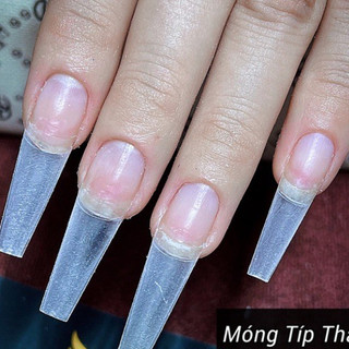 Móng tip thang, móng nối thang, bịch đủ số 500 móng phom chuẩn