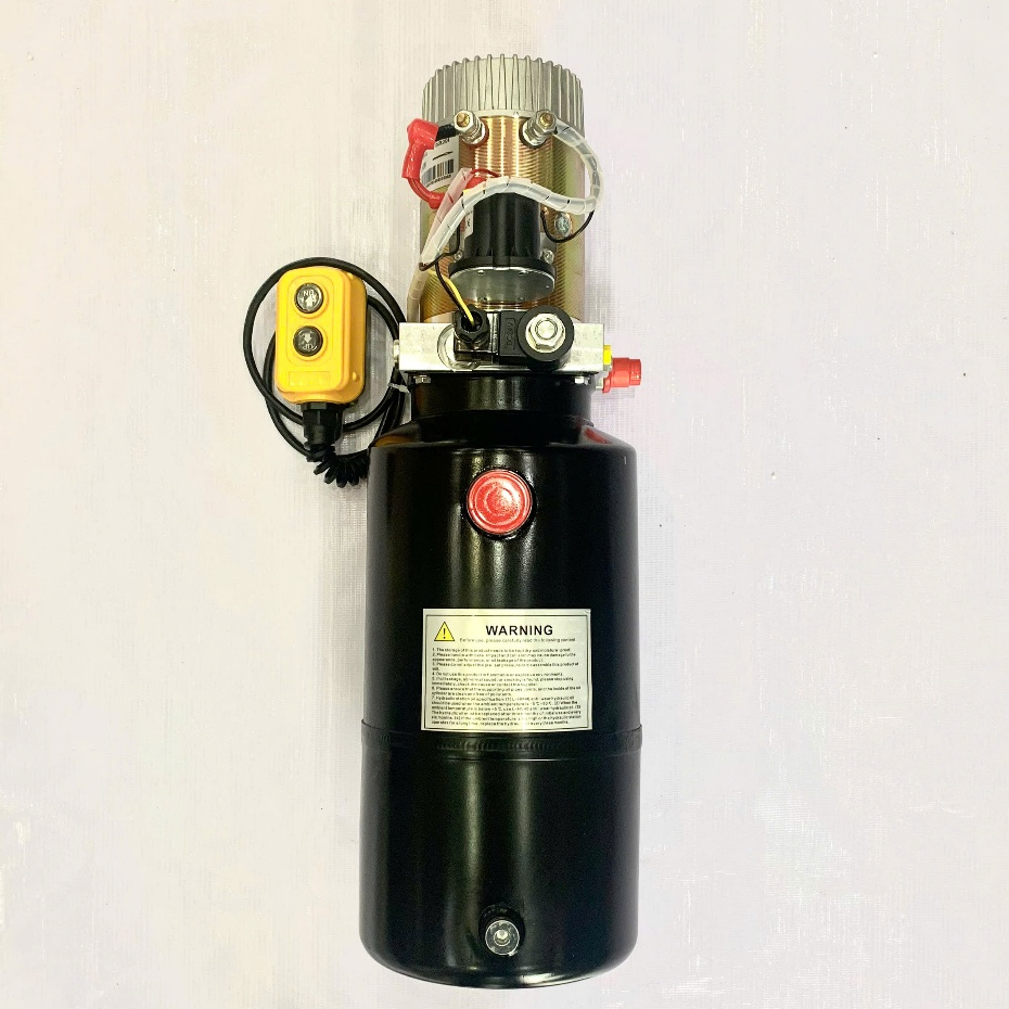 Bơm thủy lực bửng nâng xe tải điện áp 12-24V công suất 1600W-2200W,Áp suất 16Mpa-8L
