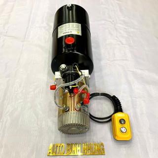 Bơm thủy lực bửng nâng xe tải điện áp 12-24V công suất 1600W-2200W,Áp suất 16Mpa-8L