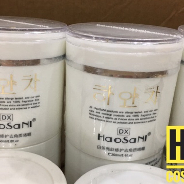 Kem tẩy da chết Haosani DX