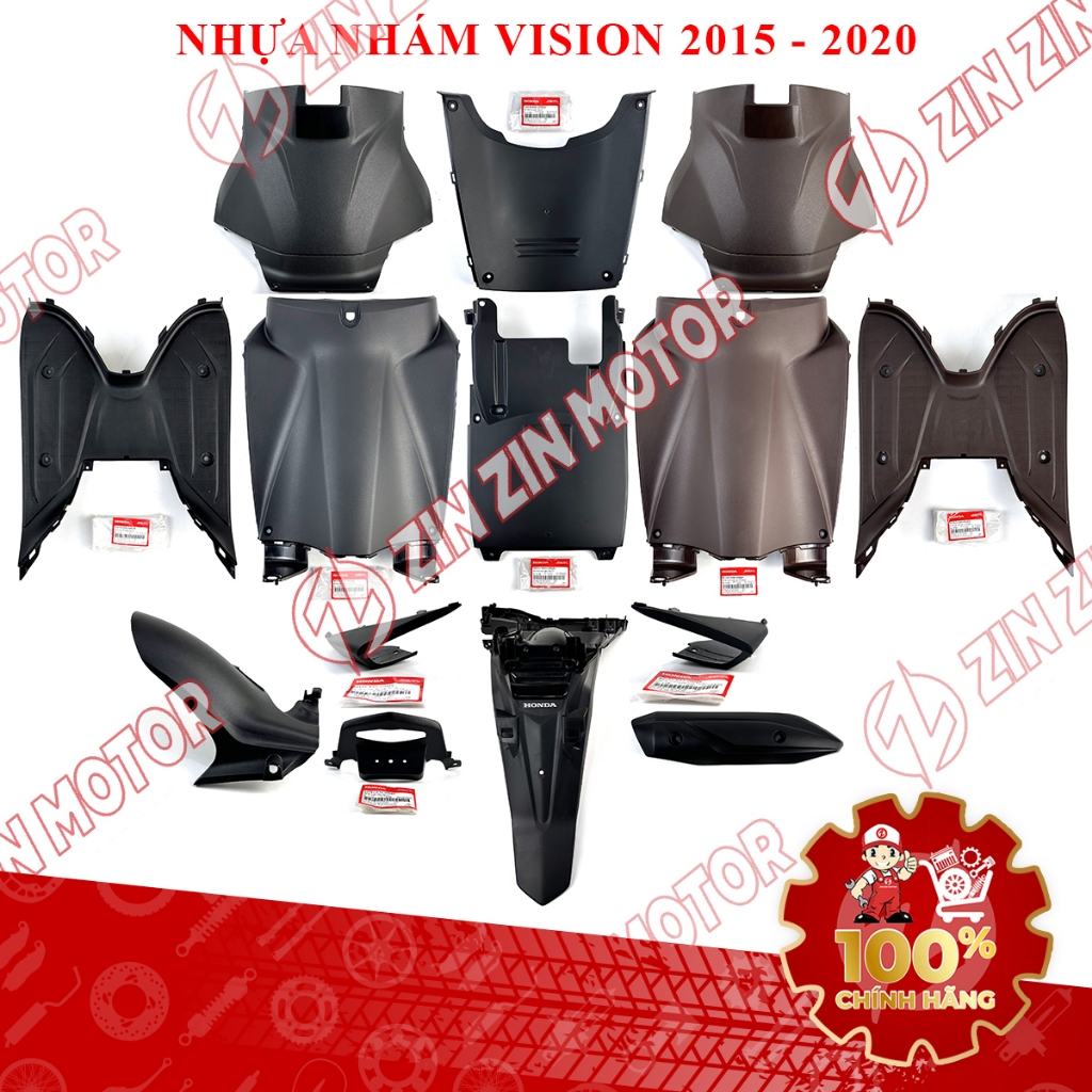 Bộ Dàn Áo Nhựa Nhám Vision 2014 2015 2016 2017 2018 2019 2020 Chính Hãng - ZZM