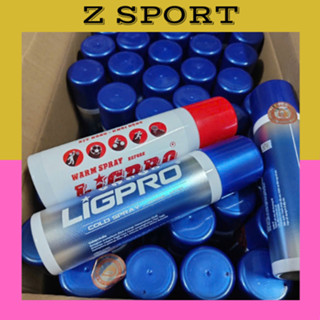 Bình xịt Ligpro giảm đau, xịt nóng, xịt lạnh chấn thương trong thể thao bóng đá, giảm đau nhanh khi bong gân