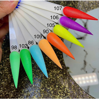 Bột đắp mỹ tone neon hũ 30g -10g, bột đắp móng