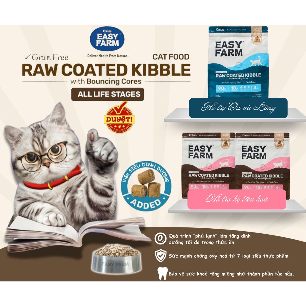 Cature Easy Farm gói 1.5kg