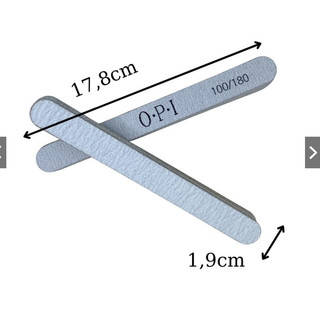 Dũa mỏng OPI, Dũa móng thật OPI 100/180