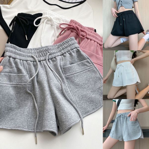 [HÀNG ĐẸP] Quần short nữ,quần đùi nữ thể thao vải da cá thiết kế lưng chun dây rút co giãn vát viền cá tính Q1 SUTANO