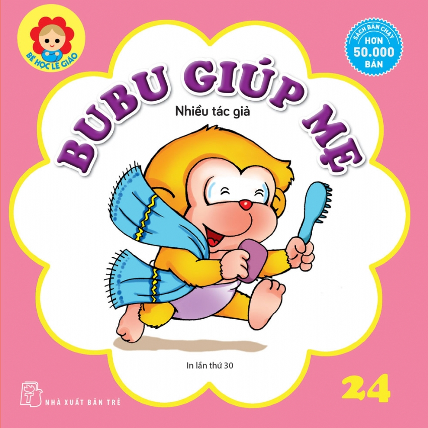 Sách - Bộ sách Bubu Bé học lễ giáo - Bubu 24: Giúp mẹ