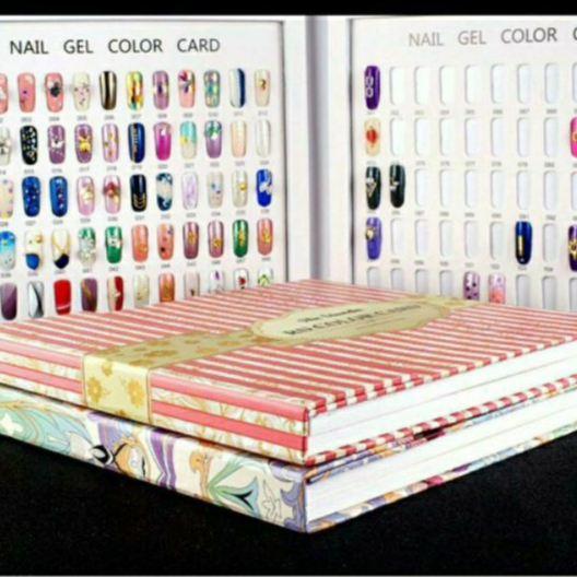 Sổ đựng móng sơn mẫu, sổ đựng móng mẫu nail
