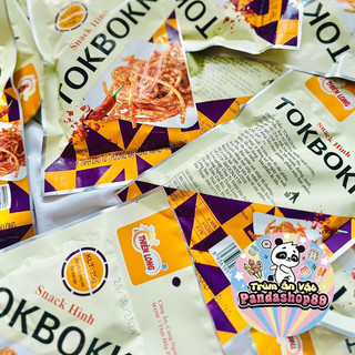 Combo Snack Hình Tokbokki vị cay, 3K food, đồ ăn vặt tuổi thơ cổng trường, Pandashop89