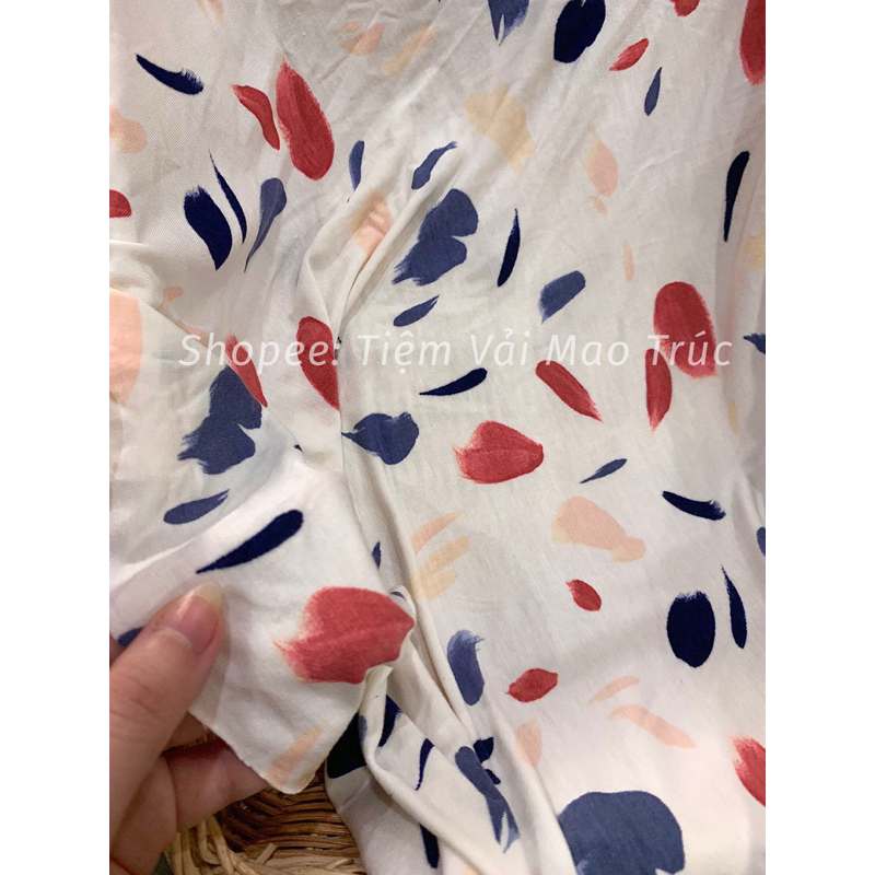 Vải Thun Cotton Sơ Sinh Petit mềm mịn mát giãn 4 chiều xuất dư (Khổ 1m7) | Làm túi ngủ cho bé, váy body, quần chip