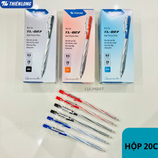 Hộp 20 Chiếc Bút Bi Thiên Long TL 027 Nét Nhỏ 0.5mm