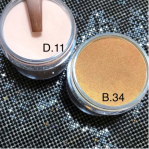Bột ombre D11 hũ 100g, bột mỹ 3in1