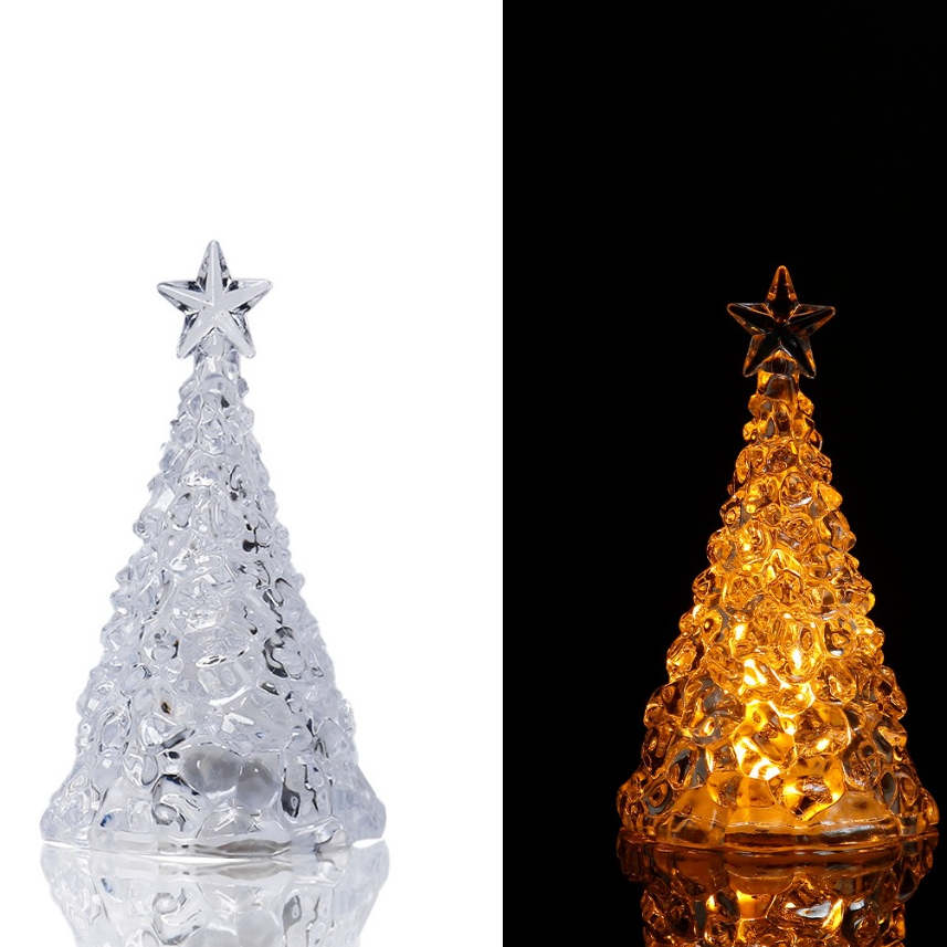 Đèn Cây Thông Nhí DEN13 Xài Pin Phụ Kiện Trang Trí Giáng Sinh Noel
