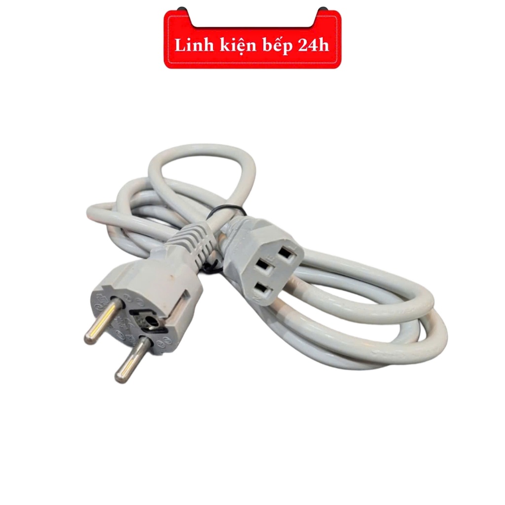 Dây nguồn nồi cơm điện màu xám