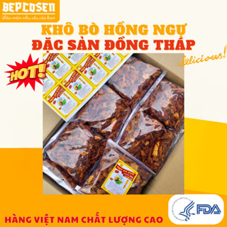  Khô Bò Hồng Ngự Thanh Trì 500Gr - Món Ngon Dân Dã Hấp Dẫn 