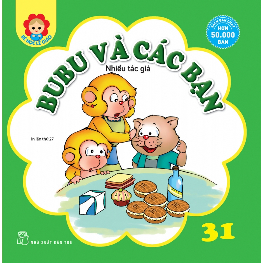 Sách - Bộ sách Bubu Bé học lễ giáo - Bubu 31: Bubu và các bạn