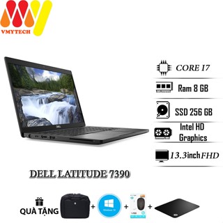  Laptop Dell 7390 màn hình 13.3 Full HD cảm ứng cao cấp Core i7 Ram 8gb ổ cứng SSD 256gb laptop siêu lướt cao cấp 99% 