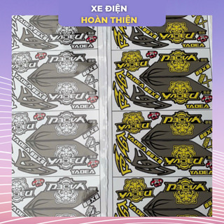 Tem hổ yadea Trung dán xe xmen độ chất liệu xịn 3 lớp 1 năm không bong tróc bay màu hàng real loại 1