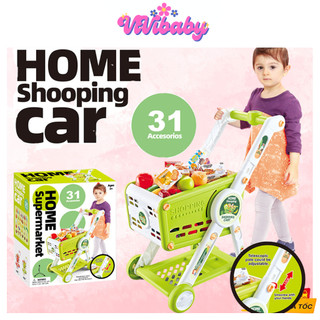  Đồ Chơi Xe Đẩy Siêu Thị Xe Đẩy Cho Bé 31 Chi Tiết Cho Bé Từ 3 Tuổi Đồ Chơi Bán Hàng Cho Bé - Đồ Chơi VIVI BABY 