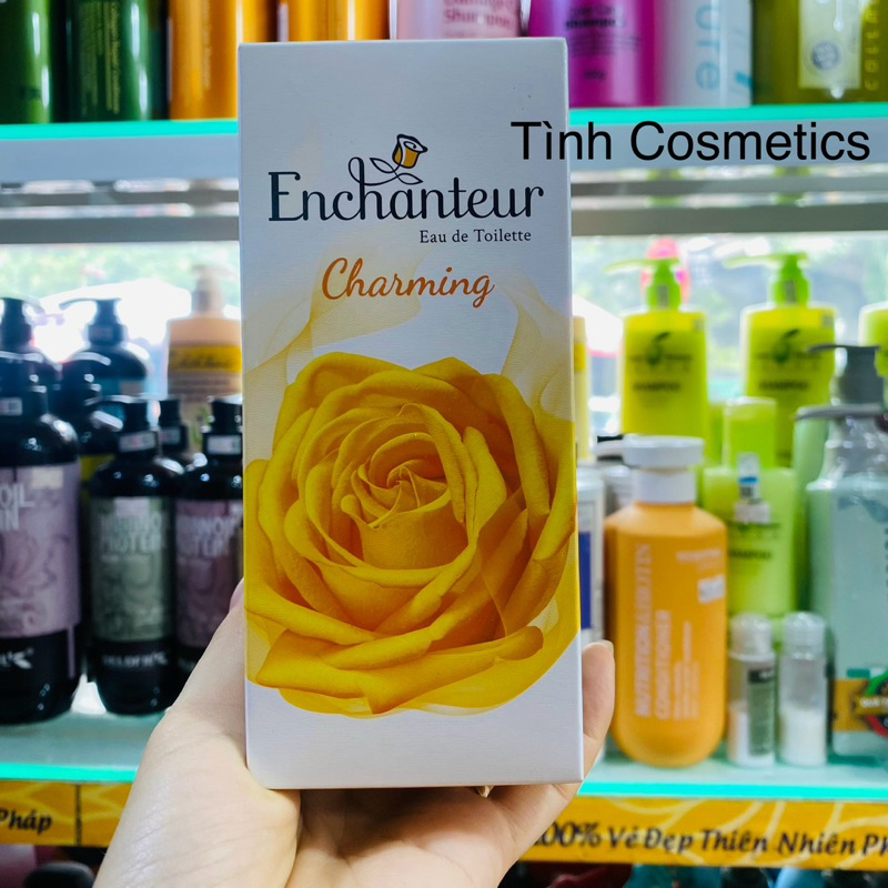 Nước Hoa Cao Cấp Enchanteur Charming 50ml, nước hoa thơm nồng nàn, quyến rũ, lưu hương lâu,hương hoa Hồng