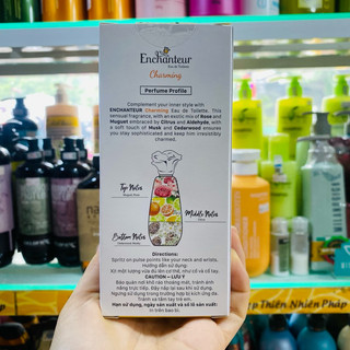Nước Hoa Cao Cấp Enchanteur Charming 50ml, nước hoa thơm nồng nàn, quyến rũ, lưu hương lâu,hương hoa Hồng