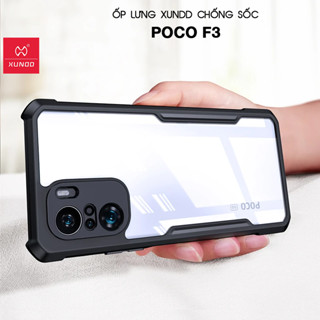 [Hỏa Tốc HCM] Ốp lưng XUNDD Poco F3 - Mặt lưng trong, Viền TPU, Chống sốc