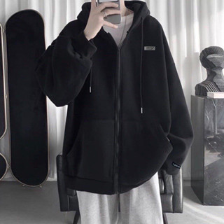 Áo Hoodie Zip - áo Khoác Nỉ, Hàng Chính Hãng Kéo Khóa, Mũ To 2 Lớp, Dày Dặn, Form Rộng, Local Brand, Nam Nữ Mặc Cực Chất