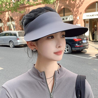 Mũ Lưỡi Trai Hở Chóp Mũ Chống Nắng Nón Nửa đầu Không Đường May Có Thể Gấp Gọn Nữ