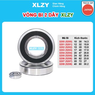 Vòng bi tiếp xúc góc 2 dãy 5200 5201 5202 5203 5204 5205 5206 5207 5208 - vongbibacdanxlzy