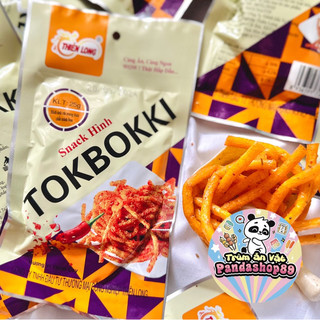 Combo Snack Hình Tokbokki vị cay, 3K food, đồ ăn vặt tuổi thơ cổng trường, Pandashop89