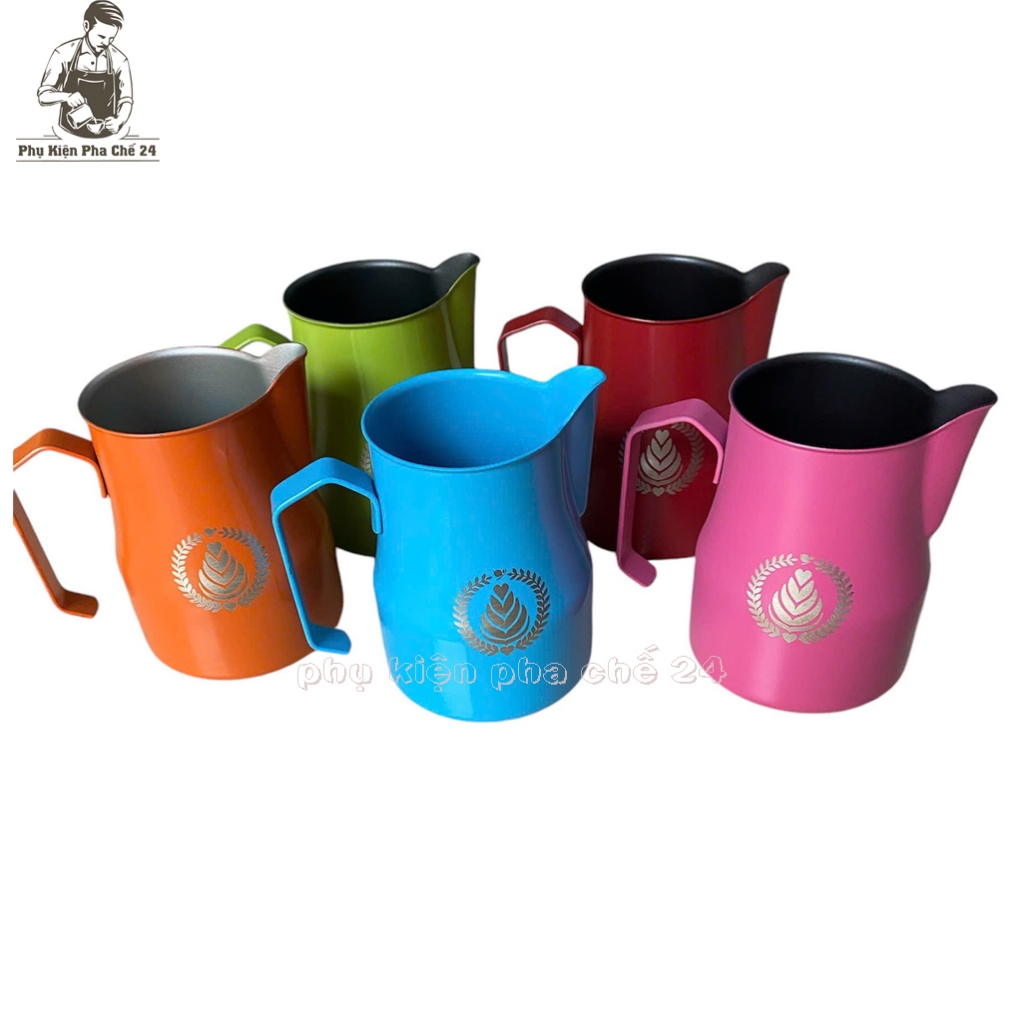 Ca Đánh Sữa Inox Mạ Màu | Milk Pitcher