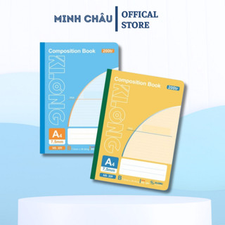 Sổ may klong a4 200trang 58/88 compostion book; ms: 309