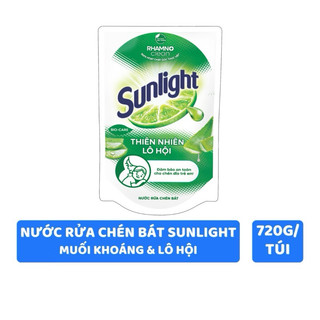 Nước rửa chén Sunlight 750gr (Túi)