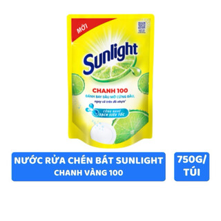 Nước rửa chén Sunlight 750gr (Túi)
